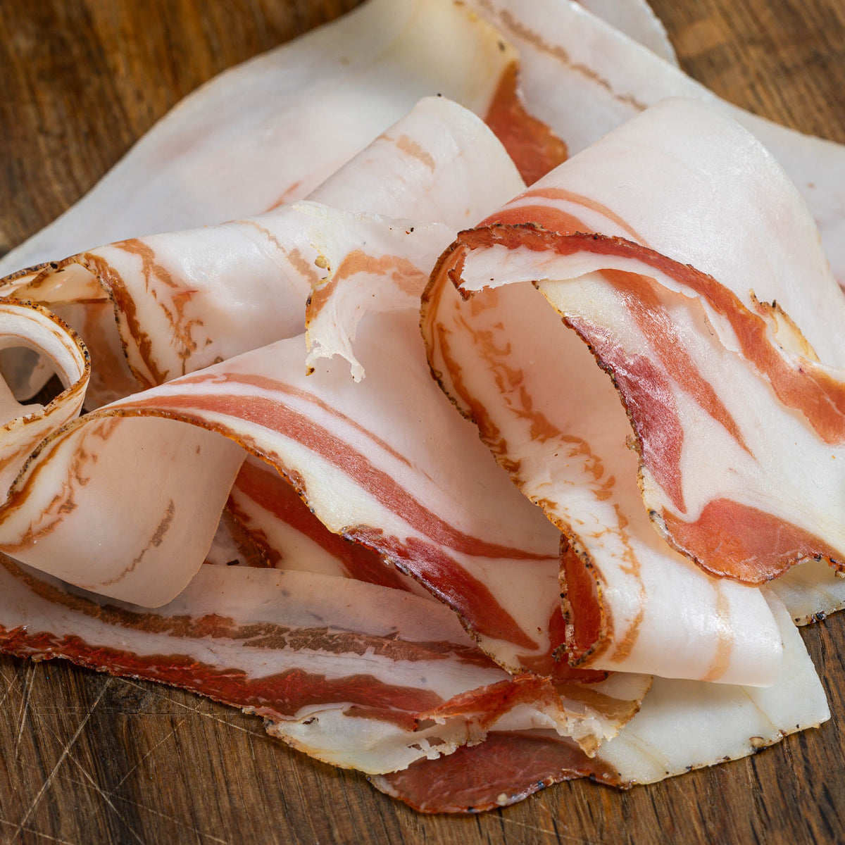 Air Dried Smoked Belly... find out more SaltPig Curing Company
