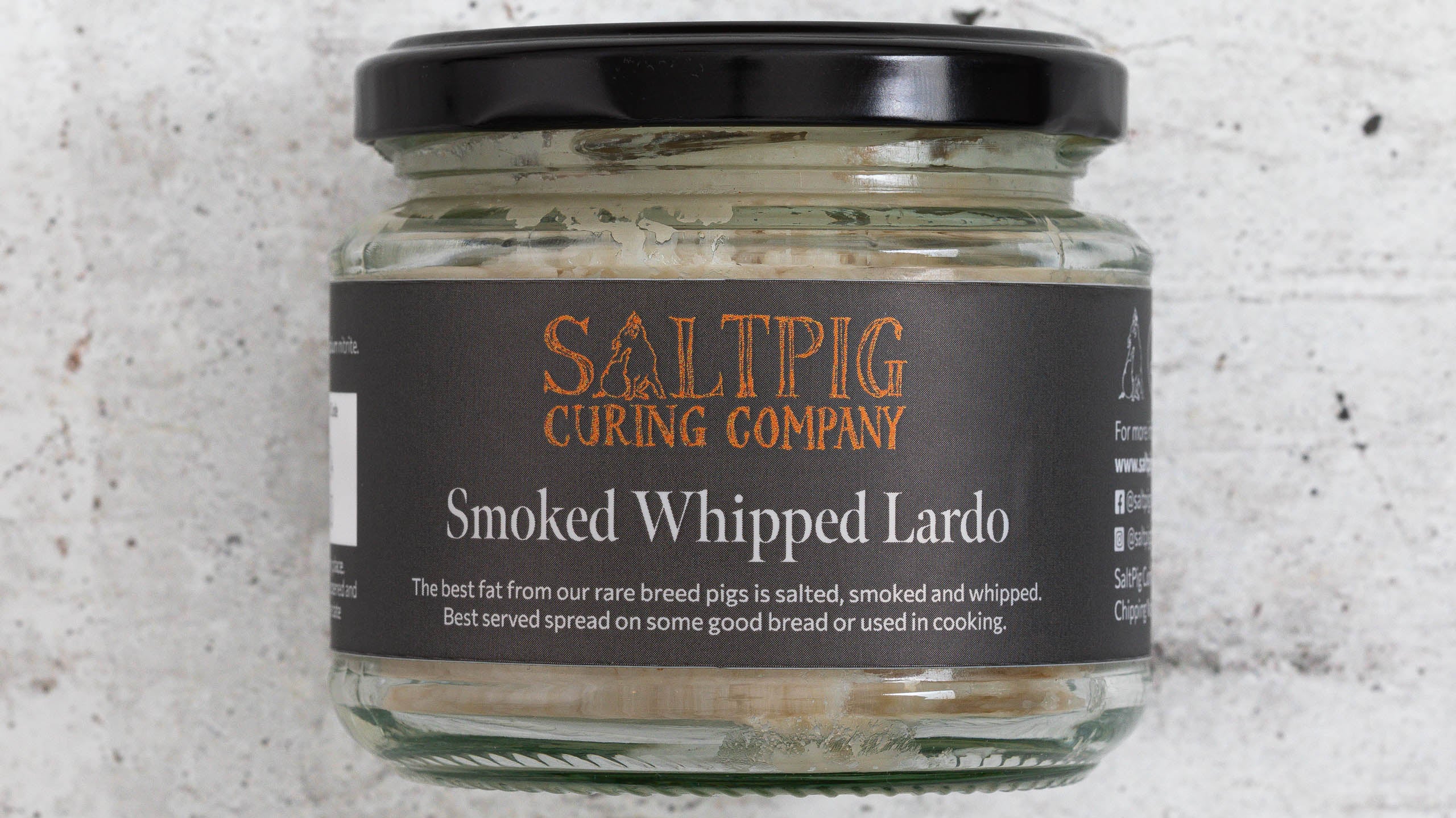 What is Smoked Whipped Lardo?
